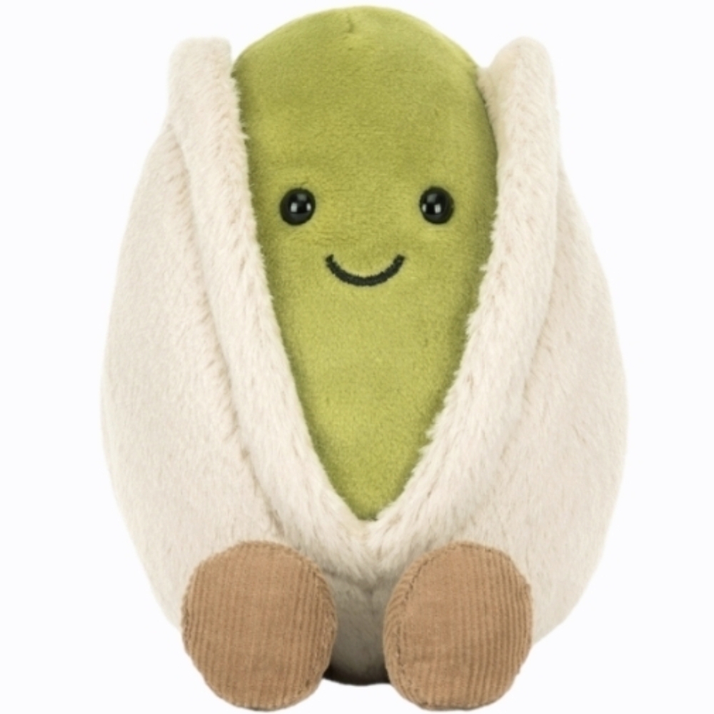 Jellycat Amuseables Horatio Pistachio 5.5x3.1x3.1" Soft & Plush BNWT Authentic - Picture 2 of 4
